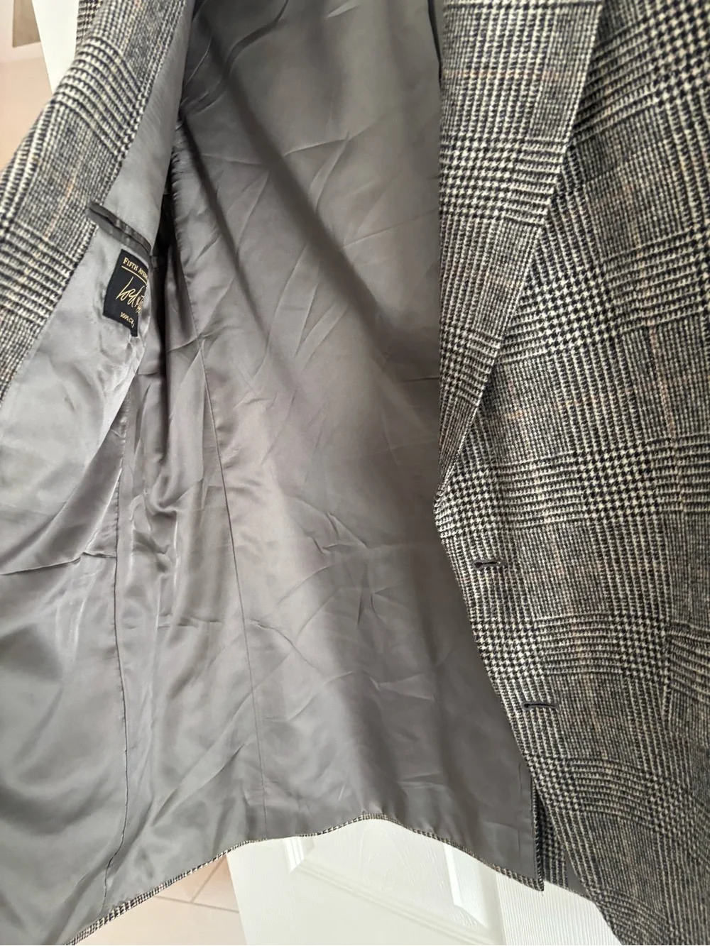 Vintage Men’s Lord & Taylor Fifth Avenue Collection 100% Camel Hair Sports Coat